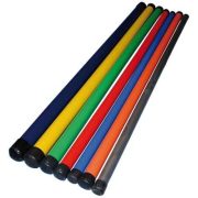 Nehezített tornabot 1,5 kg fitnesz gyakorlatokhoz 105 cm hossz, narancs
