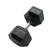 Sveltus Hex egykezes gumírozott kézisúlyzó 27,5 kg 1 db, gumirozott Sveltus Hex egykezes gumírozott kézisúlyzó 27,5 kg 1 db, gumirozott