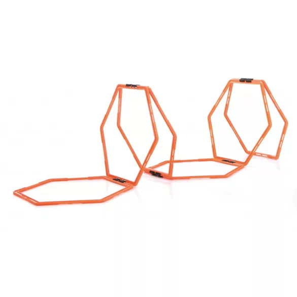 Tréning 3D Agility hexagon létra , térben változtatható akadály