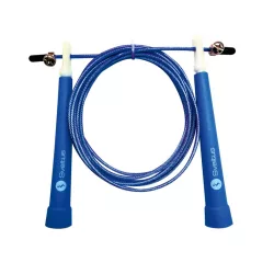 Speedrope ugrókötél Sveltus kék 3m, pvc bevonatos fémkábel, 3m hosszú