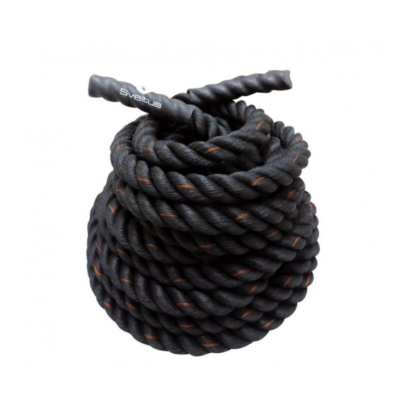 Funkcionális edzéshez crossfit kötél Sveltus, 10m hoszz,3,8cm átmérő