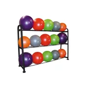 Gimnasztikai labda tároló állvány 276x70x180cm 12-16 db nagy fitneslabda tárolásához Gimnasztikai labda tároló állvány 276x70x180cm 12-16 db nagy fitneslabda tárolásához
