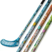 Splash Blue kék jumior floorball ütő 80/91 cm jobbra ívelt Splash Blue kék jumior floorball ütő 80/91 cm jobbra ívelt