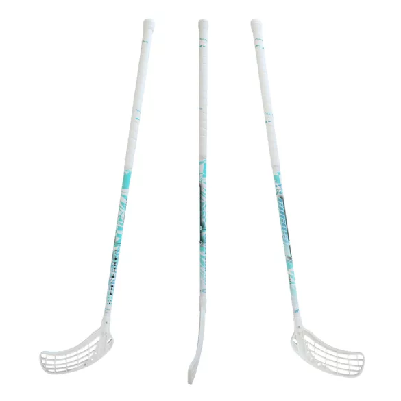 Floorball ütő grippes verseny Acito Ice 96/108 cm, kék, jobbra