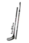 Acito vintage mintás grippes floorball ütő 95/106cm, balra ívelő fej
