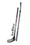 Floorball ütő grippes piros Acito Vintage 95/106cm , balra ívelő