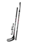 Floorball ütő grippes piros Acito Vintage 95/106cm , balra ívelő