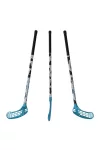 Floorball ütő Acito Moo grippes kék jobbra ívelő fejjel 95/106cm
