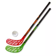Floorball junior szzett Real 2 ütő 1 labda 70cm nxél/84cm Floorball junior szzett Real 2 ütő 1 labda 70cm nxél/84cm