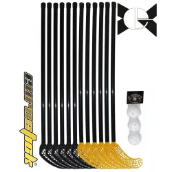 Floorball svéd iskolai ABS 15 részes szett Alpha , 95/107
