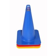 Bója 28 cm magas, rugalmas anyag, piros szín