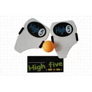 HIGH5 pingpong szett, 2 db tenyérütő 1 db labdával HIGH5 pingpong szett, 2 db tenyérütő 1 db labdával