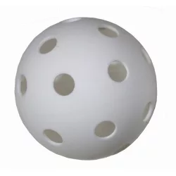   Floorball labda Acito szabvány versenylabda méret, fehér szín