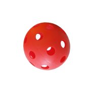 Floorball labda szabvány méret, piros szín