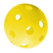 Floorball labda sárga, szabvány méret
