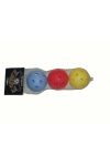 Acito floorball labda szett, 3 db vegyes színben, szabvány verseny