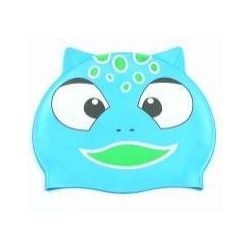 Epsan szilikon gyermek úszósapka, kék viziszörny