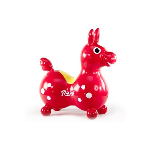 Cavallo Rody Lovacska piros - gyermek premium ugráló állat piros