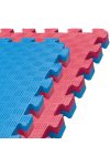 Capetan® 100x100x2cm puzzle tatami szőnyeg kék/piros színben - tatami tornaszőnyeg