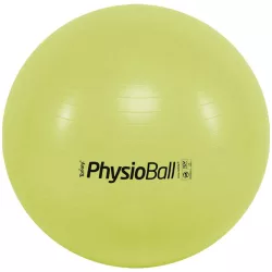 Fitball olasz gimnasztika labda maxafe, 65 cm - banánzöld, ABS