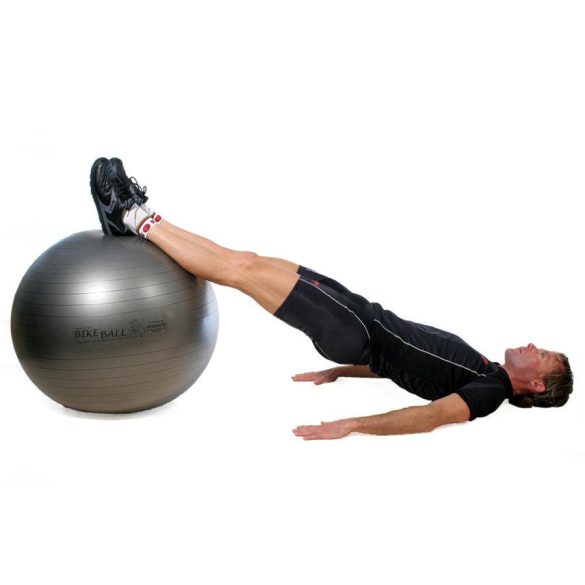 Fitball gimnasztika labda maxafe, 75 cm - antracitszürke, ABS biztonsági