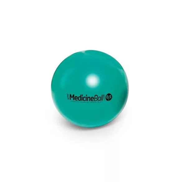 Zselés töltetű 0,5kg-os medicinlabda 12cm átmérő, olasz kíváló minőségű termék