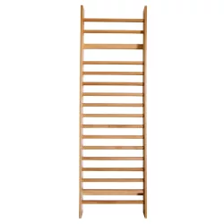 Klasszikus bordásfal, Egyszakaszos tornatermi bordásfal 275x87x18,5cm világos tónusú rétegelt leme