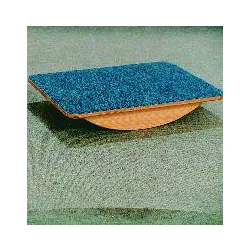 Billenő talp 60x40cm egyensúlyozó deszka, filc borítással, gyógy- és fejlesztőtorna