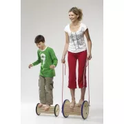 Pedalo Pedasan 32 cm átmérőjű fa egyensúlyozó dob, egyensúlyozó henger, Pedalo Pedasan 32 cm átmérőjű fa egyensúlyozó dob, egyensúlyozó henger,