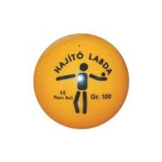 Dobólabda 100gr - hajítólabda PVC műanyag sárga