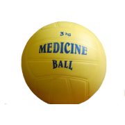 Vízen úszó medicinlabda 3 kg, PVC, vízi medicinlabda