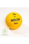 Medicin 5 kg, 21.5cm, sárga, sportmintás falú medicinlabbda