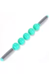 Capetan® masszázsrúd 5db masszázsgömbbel, türkiz kék, fascia és cellulite masszázs