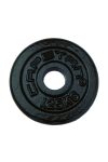 Capetan® 1,25kg acél súlytárcsa kalapácslakk felülettel 31mm lukátmérővel, tárcsaméret: 12,5x2cm