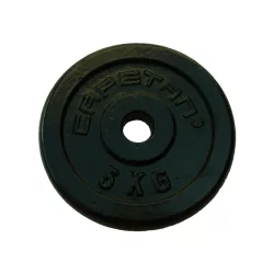   Capetan® 5kg acél súlytárcsa kalapácslakk felülettel 31mm lukátmérővel
