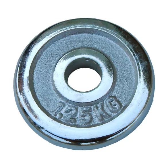 Capetan® chromozott 1,25Kg súlytárcsa 31mm lukátmérővel, tárcsaméret:13x2cm