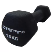 Capetan® Professional Line 2x1,5Kg Neoprene bevonatú egykezes acél súlyzó pár Capetan® Professional Line 2x1,5Kg Neoprene bevonatú egykezes acél súlyzó pár