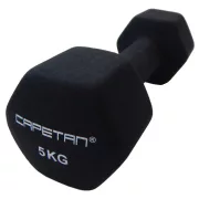 Capetan® Professional Line 2x5Kg Neoprene bevonatú egykezes acél súlyzó pár Capetan® Professional Line 2x5Kg Neoprene bevonatú egykezes acél súlyzó pár