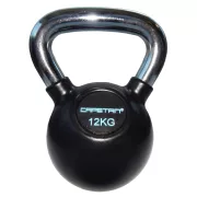 Capetan® Professional Line 12Kg Chromozott nyelű gumival bevont acél kettlebell Capetan® Professional Line 12Kg Chromozott nyelű gumival bevont acél kettlebell