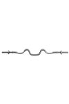 Capetan® 120cm hosszú tricepsz súlyzó rúd 30mm átmérővel, menetes zárógyűrűkkel,