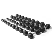 Capetan® Gumírozott egykezes súlyzókészlet 1-10Kg párban Capetan® Gumírozott egykezes súlyzókészlet 1-10Kg párban