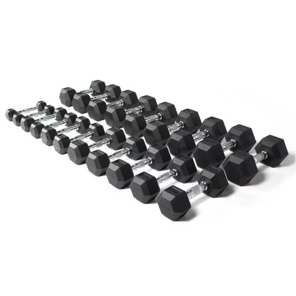 Capetan® 1-10kg párban Gumírozott egykezes súlyzókészlet