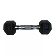 Capetan® Professional Line 2Kg Hex Egykezes edzőtermi gumírozott kézi súlyzó