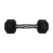 Capetan® Professional Line 3Kg Hex Egykezes edzőtermi gumírozott kézi súlyzó