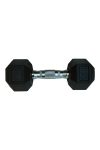 Capetan® Professional Line 6Kg Hex Egykezes edzőtermi gumírozott kézi súlyzó