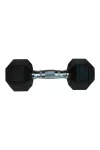 Capetan® Professional Line 6Kg Hex Egykezes edzőtermi gumírozott kézi súlyzó