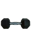 Capetan® Professional Line 8Kg Hex Egykezes edzőtermi gumírozott kézi súlyzó