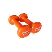   Capetan® 2x0,75kg Puha Vinyl bevonatos acél egykezes súlyzópár (2db)