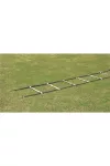 Agility létra 10 kontrasztos fehér textil fokkal 4m, leszúró tüskékkel,