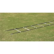 Agility létra 10 kontrasztos fehér textil fokkal 4m, leszúró tüskékkel, Agility létra 10 kontrasztos fehér textil fokkal 4m, leszúró tüskékkel,